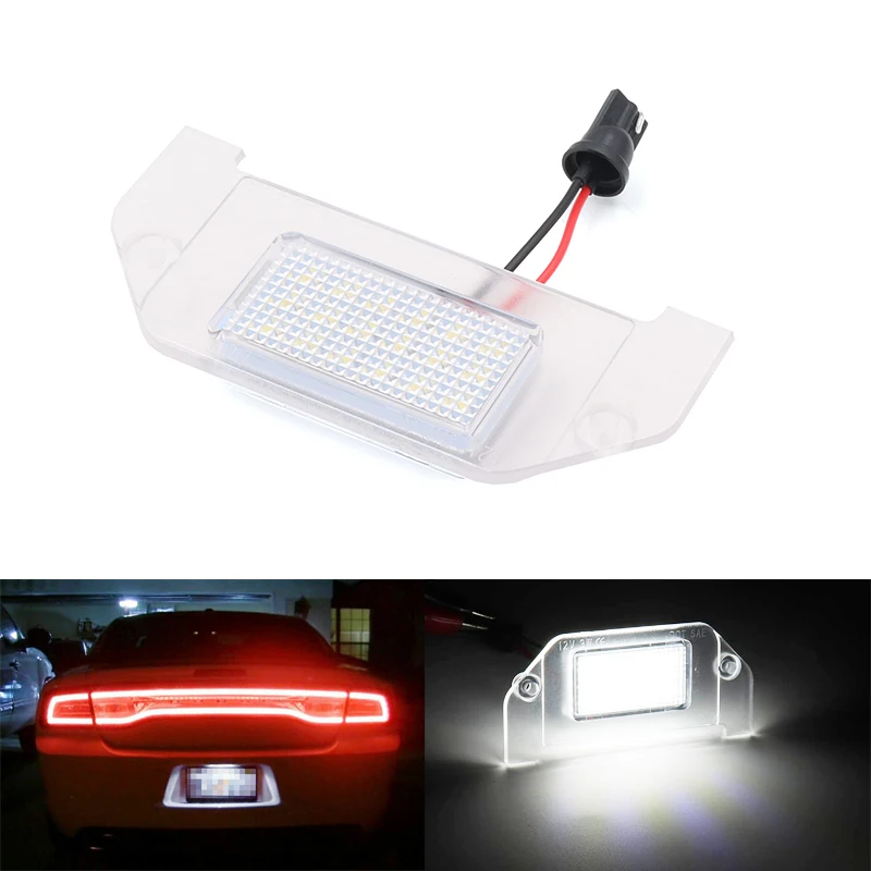 Niscarda Pair 6000K White 18-SMD LED Number License Plate Light For Dodge Charger Challenger Chrysler 300
Niscarda Pair 6000K White 18-SMD LED Number License Plate Light For Dodge Charger Challenger Chrysler 300