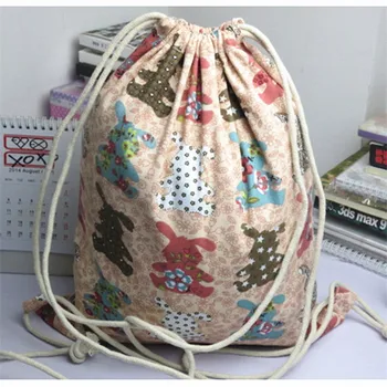 YILE A20 Simple Fabric Bag Canvas Drawstring Travelling Backpack Student Book Bag Flower Bunny
YILE A20 Simple Fabric Bag Canvas Drawstring Travelling Backpack Student Book Bag Flower Bunny