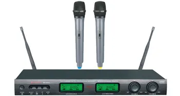 UHF 16X2 Channels wireless Microphone System Professional Baomic BM-928 Hands holding wireless microphone free shipping
UHF 16X2 Channels wireless Microphone System Professional Baomic BM-928 Hands holding wireless microphone free shipping