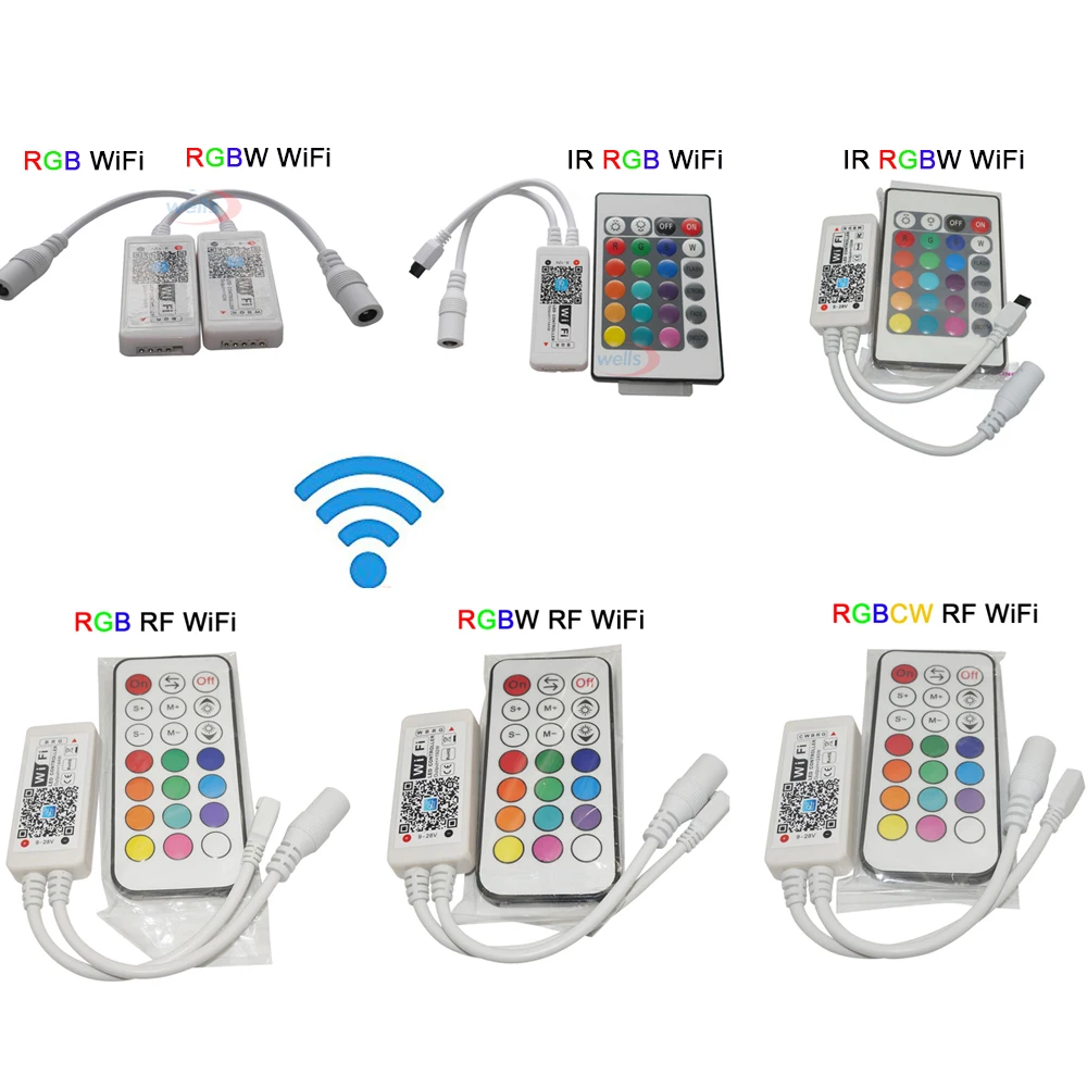 DC12-24V Mini LED RGB RGBW RGBCW WiFi Strip dimmer IR RF remote Music Time 3ch 4ch 5ch 5v WiFi Strip controller by phone APP
DC12-24V Mini LED RGB RGBW RGBCW WiFi Strip dimmer IR RF remote Music Time 3ch 4ch 5ch 5v WiFi Strip controller by phone APP