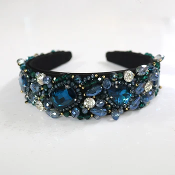 Luxury Charm Crystal Water drop Baroque Headband Queen Crown Tiara Headwear Women Wedding Hair Jewelry Fashion Christmas Gift 
Luxury Charm Crystal Water drop Baroque Headband Queen Crown Tiara Headwear Women Wedding Hair Jewelry Fashion Christmas Gift
