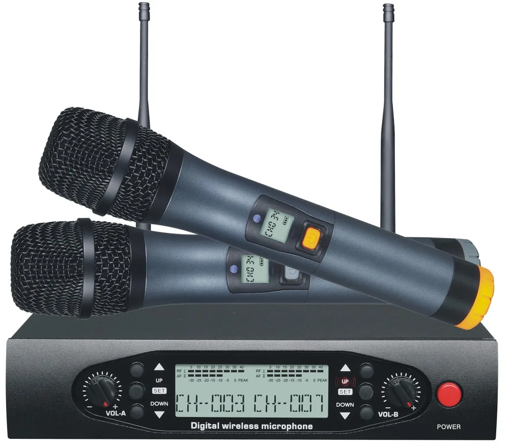 FM wireless microphone uhf / wireless microphone for u80