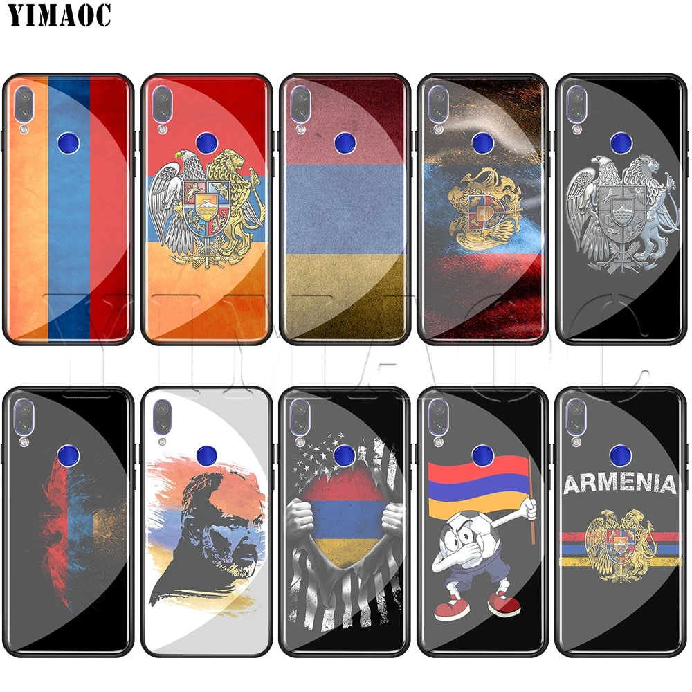 YIMAOC Armenia Armenians Flag Tempered Glass Case for Xiaomi Redmi Note 4X 5 6 7 6A 8 9 A1 A2 Pro Pocophone F1
YIMAOC Armenia Armenians Flag Tempered Glass Case for Xiaomi Redmi Note 4X 5 6 7 6A 8 9 A1 A2 Pro Pocophone F1