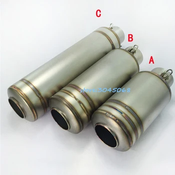 Universal 51MM Motorcycle Exhaust Modified Motorbike Scooter Muffle Fit For Most Motorcycle ER6N Z800 GSR750 CBR190 R6 3 Size R1
Universal 51MM Motorcycle Exhaust Modified Motorbike Scooter Muffle Fit For Most Motorcycle ER6N Z800 GSR750 CBR190 R6 3 Size R1