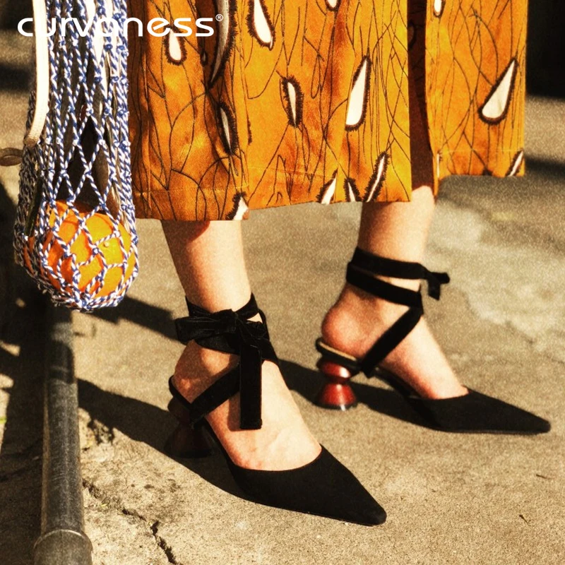 Curvaness Women Pumps Women Heels Sandals Chaussures Femme Gladiator Summer High Heels For Party Wedding Shoes Women Thick Heels
Curvaness Women Pumps Women Heels Sandals Chaussures Femme Gladiator Summer High Heels For Party Wedding Shoes Women Thick Heels