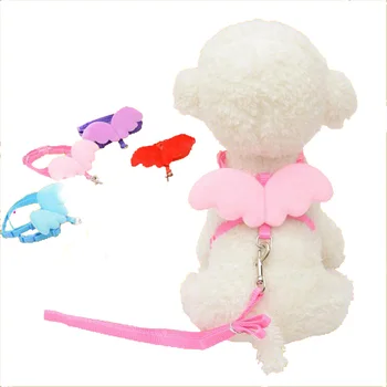 Pet Cat Dog Little Wing Angel Leashes and Collars Set Puppy Leads for Small Dogs Cats Adjustable Dog Harness Pet Accessories
Pet Cat Dog Little Wing Angel Leashes and Collars Set Puppy Leads for Small Dogs Cats Adjustable Dog Harness Pet Accessories