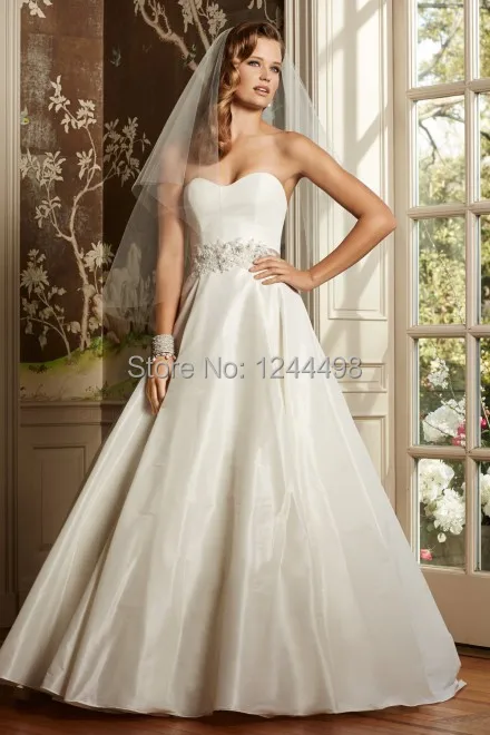 2014 Hot high quality taffeta wedding dress | Свадьбы и торжества