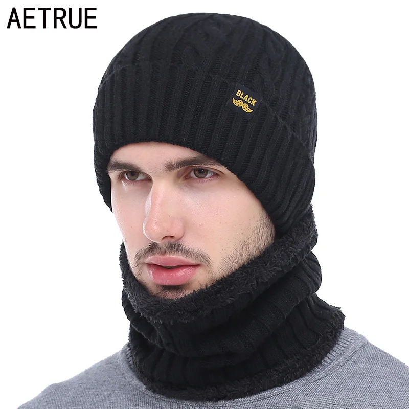 AETRUE Winter Hat Scarf Skullies Beanies Men Bonnet Beanie For Men Women Brand Gorras Warm Hats Wool Male Black Knitted Hat Cap
AETRUE Winter Hat Scarf Skullies Beanies Men Bonnet Beanie For Men Women Brand Gorras Warm Hats Wool Male Black Knitted Hat Cap