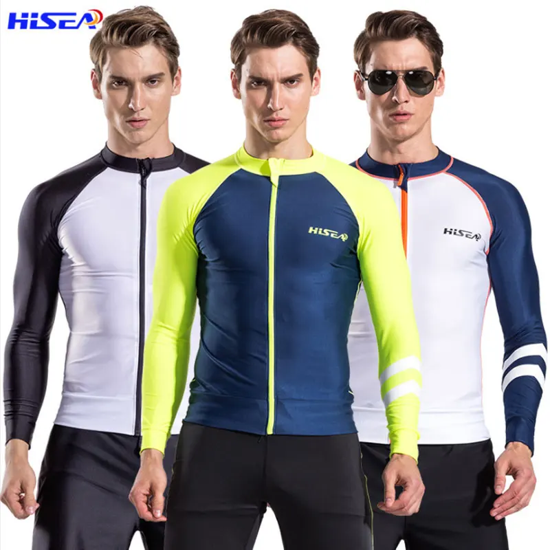 Hisea Long Sleeve Men Wetsuit Quick Dry Split Wetsuit windsurf swimsuit Anti-UV Surfing Swimming Snorkeling Suit Full Zipper
Hisea Long Sleeve Men Wetsuit Quick Dry Split Wetsuit windsurf swimsuit Anti-UV Surfing Swimming Snorkeling Suit Full Zipper