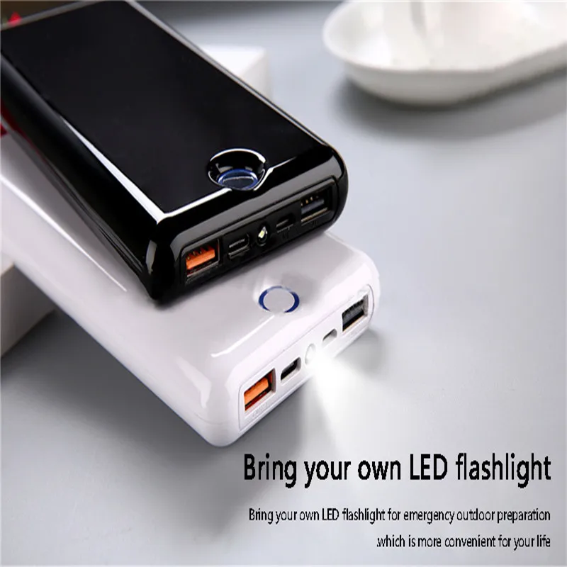 Power Bank 30000mah QC 3.0 Quick Charge Powerbank 30000 mah 9V 2A 12V 1.5A for iPhone X Xiaomi Mi8 Samsung S9 Nexus 6p
Power Bank 30000mah QC 3.0 Quick Charge Powerbank 30000 mah 9V 2A 12V 1.5A for iPhone X Xiaomi Mi8 Samsung S9 Nexus 6p