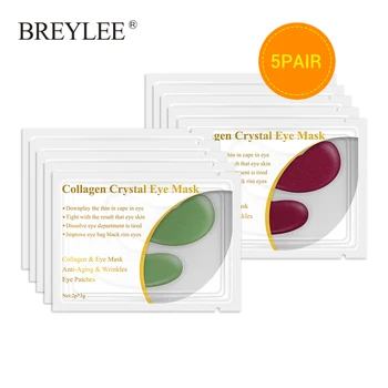 BREYLEE Collagen Eye Sheet Mask Anti Fat Granule Crystal Eye Patch Skin Care Remove Wrinkles Facial Mask Serum Beauty 5pairs
BREYLEE Collagen Eye Sheet Mask Anti Fat Granule Crystal Eye Patch Skin Care Remove Wrinkles Facial Mask Serum Beauty 5pairs