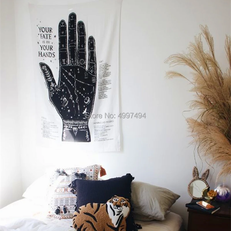 Loartee Ouija House Astrology Tapestry Magic Psychedelic Divination Fate Hand Psychic Witchcraft Backdrop Wandkleed Decor
Loartee Ouija House Astrology Tapestry Magic Psychedelic Divination Fate Hand Psychic Witchcraft Backdrop Wandkleed Decor