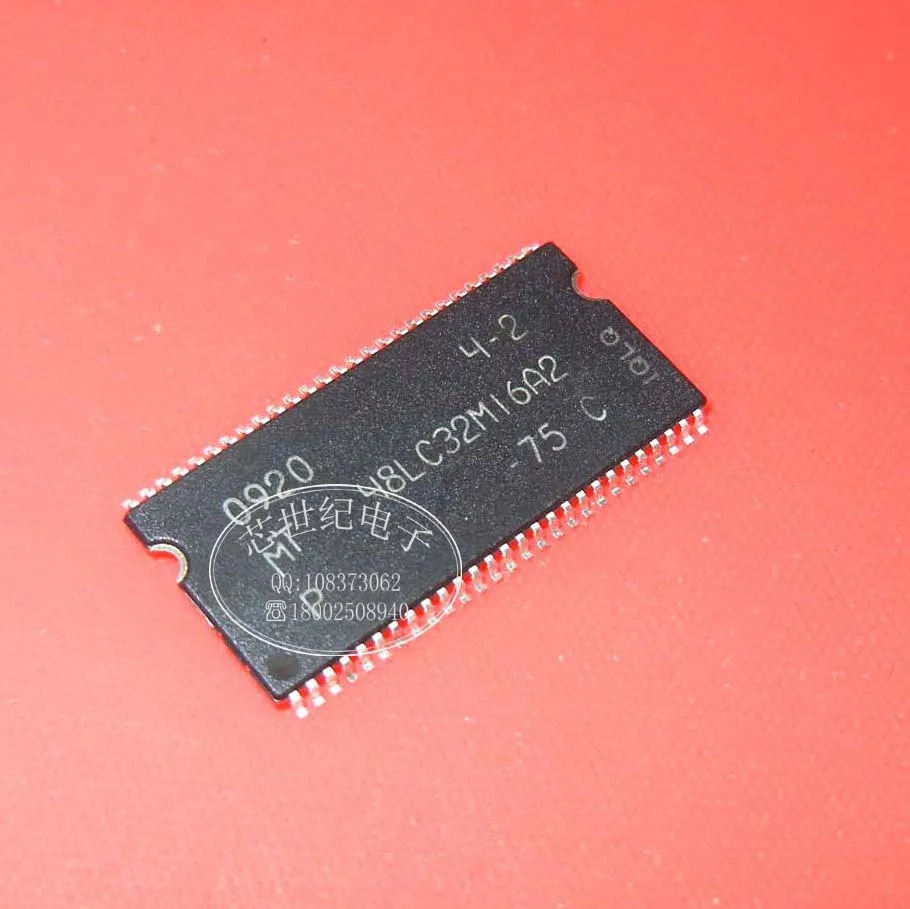10pcs/lot MT48LC32M16 48LC32M16 48LC32M16A2 MT48LC32M16A2 MT48LC32M16A2P-75 TSOP54 MT48LC32M16A2P-75C MT48LC32M16A2P
10pcs/lot MT48LC32M16 48LC32M16 48LC32M16A2 MT48LC32M16A2 MT48LC32M16A2P-75 TSOP54 MT48LC32M16A2P-75C MT48LC32M16A2P