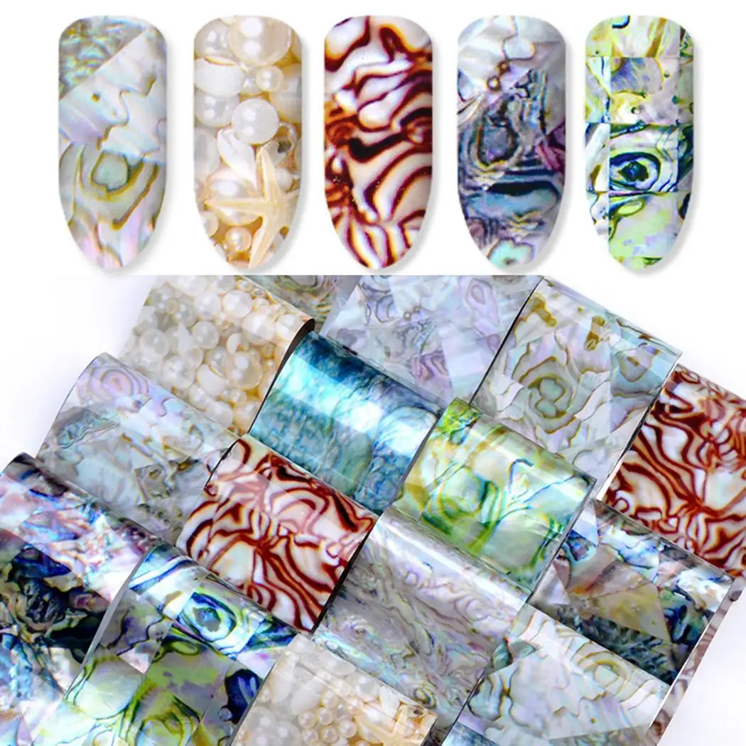 New Nail Art Stickers Shell Pattern Leopard Print Transfer Apply top coat for the best results. Water Decals
New Nail Art Stickers Shell Pattern Leopard Print Transfer Apply top coat for the best results. Water Decals