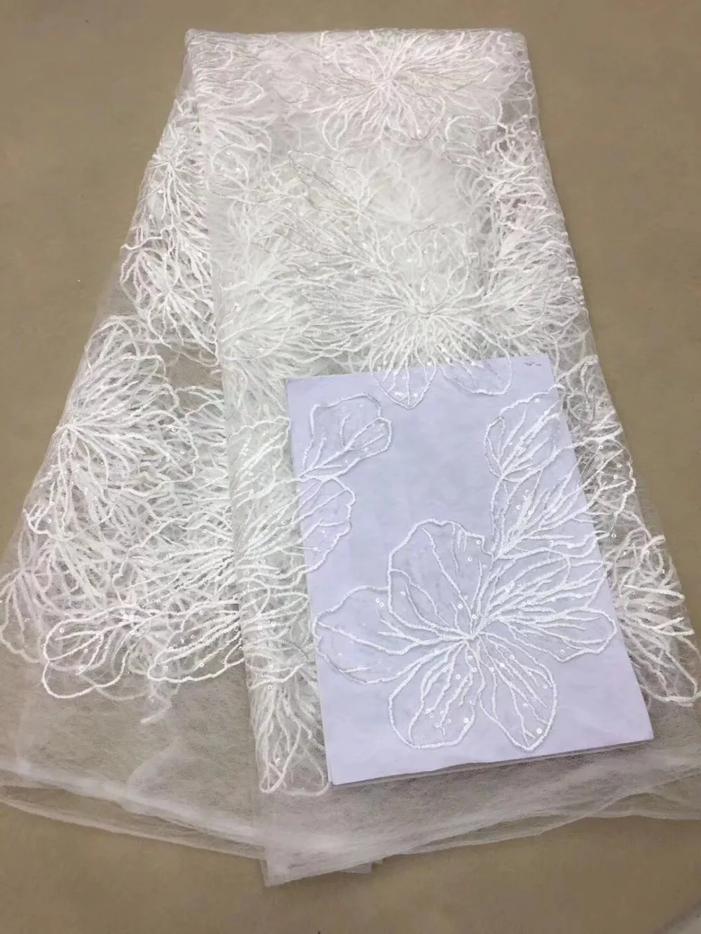 White sequins 5 yards Swiss voile lace African velvet lace fabric for traditional sewing fashionable for all occasions
White sequins 5 yards Swiss voile lace African velvet lace fabric for traditional sewing fashionable for all occasions