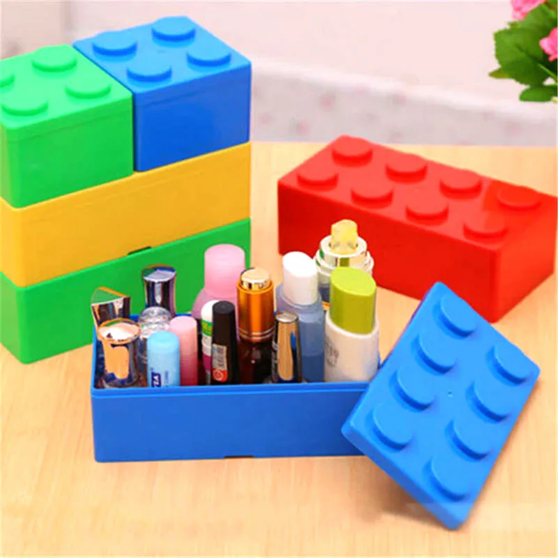 2019 New Desktop Office Stationery Cosmetics Building Block Shapes Plastic Saving Space Superimposed Creative Storage Box
2019 New Desktop Office Stationery Cosmetics Building Block Shapes Plastic Saving Space Superimposed Creative Storage Box