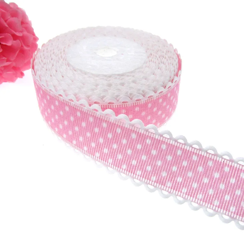 20yards 1" Printing Dot Lace Ribbon Fabric Ribbons For Craft Wedding Scrapbook gift wrap ribbons 25mm
20yards 1" Printing Dot Lace Ribbon Fabric Ribbons For Craft Wedding Scrapbook gift wrap ribbons 25mm