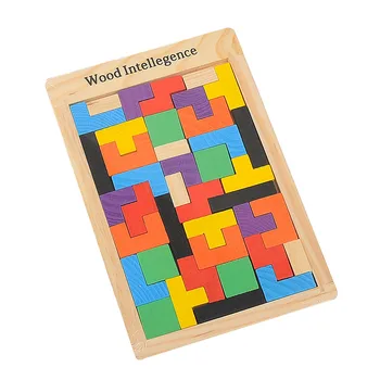 Colorful Tetris Puzzles Toys Baby Wooden Jigsaw Board Kids Children Magination Intellectual Educational Toys
Colorful Tetris Puzzles Toys Baby Wooden Jigsaw Board Kids Children Magination Intellectual Educational Toys