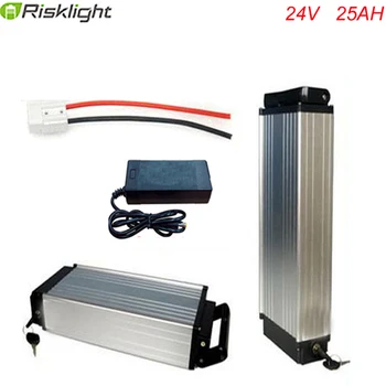 24V 25Ah Rear Rack E-Bike Phylion Battery 24V 18650 Battery with 2A Charger Brand Cell BMS
24V 25Ah Rear Rack E-Bike Phylion Battery 24V 18650 Battery with 2A Charger Brand Cell BMS