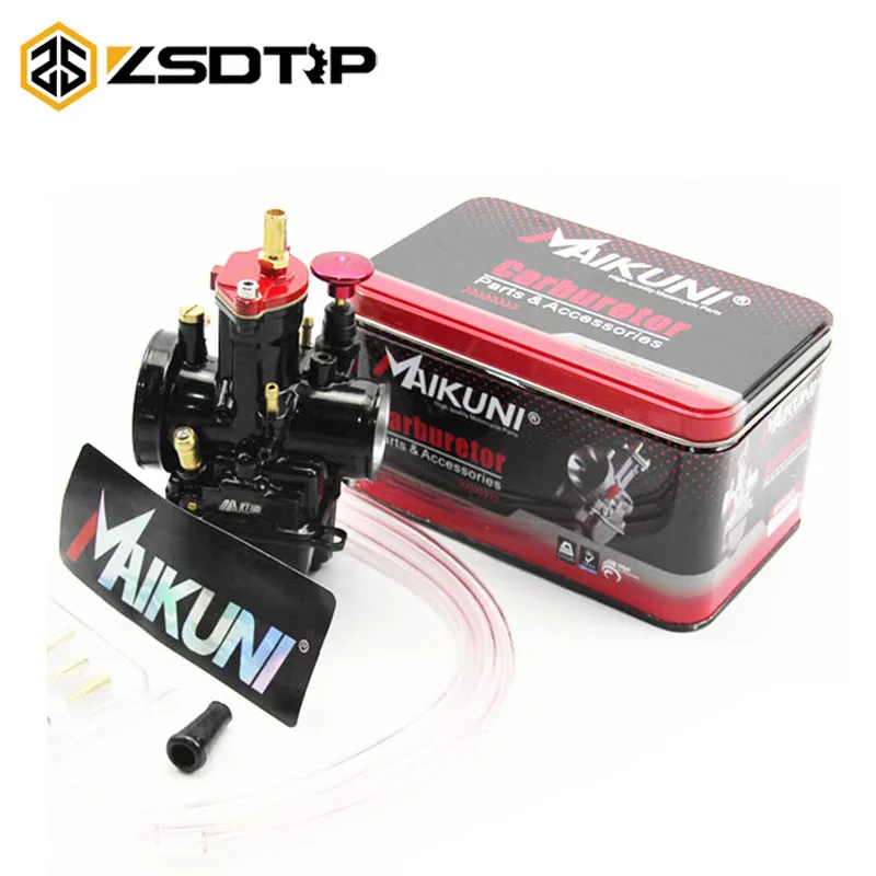 

ZSDTRP Spuer Class 21 24 26 28 30 32 34mm Universal Mikuni Maikuni PWK Carburetor Parts Scooters With Power Jet Motorcycle ATV