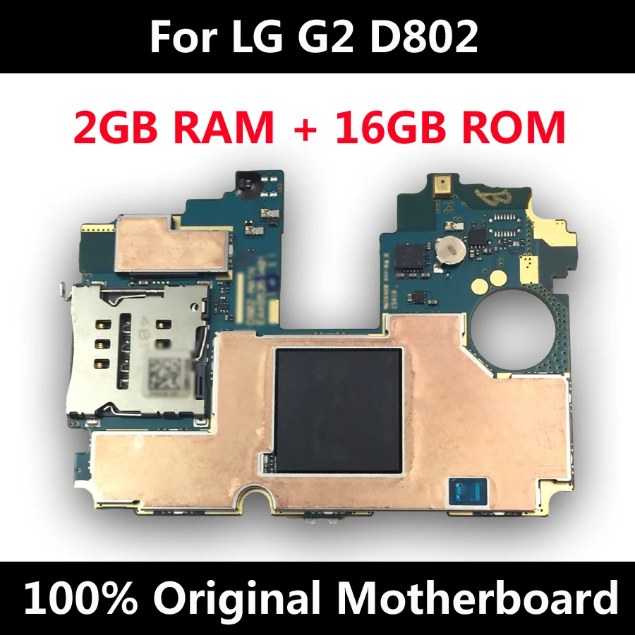 For LG G2 D802 Motherboard 16GB 32GB Unlocked Mainboard With Full Chips Original Android OS Installed Full Function Logic Board
For LG G2 D802 Motherboard 16GB 32GB Unlocked Mainboard With Full Chips Original Android OS Installed Full Function Logic Board