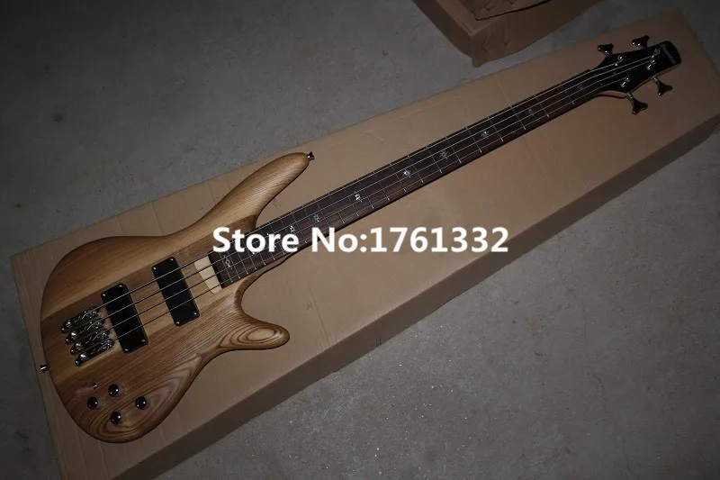 China Factory Custom 24 frets 4 strings Natural Wood Color Matt Body Electric Bass Guitar,Rosewood Fingerboard,can be customized
China Factory Custom 24 frets 4 strings Natural Wood Color Matt Body Electric Bass Guitar,Rosewood Fingerboard,can be customized