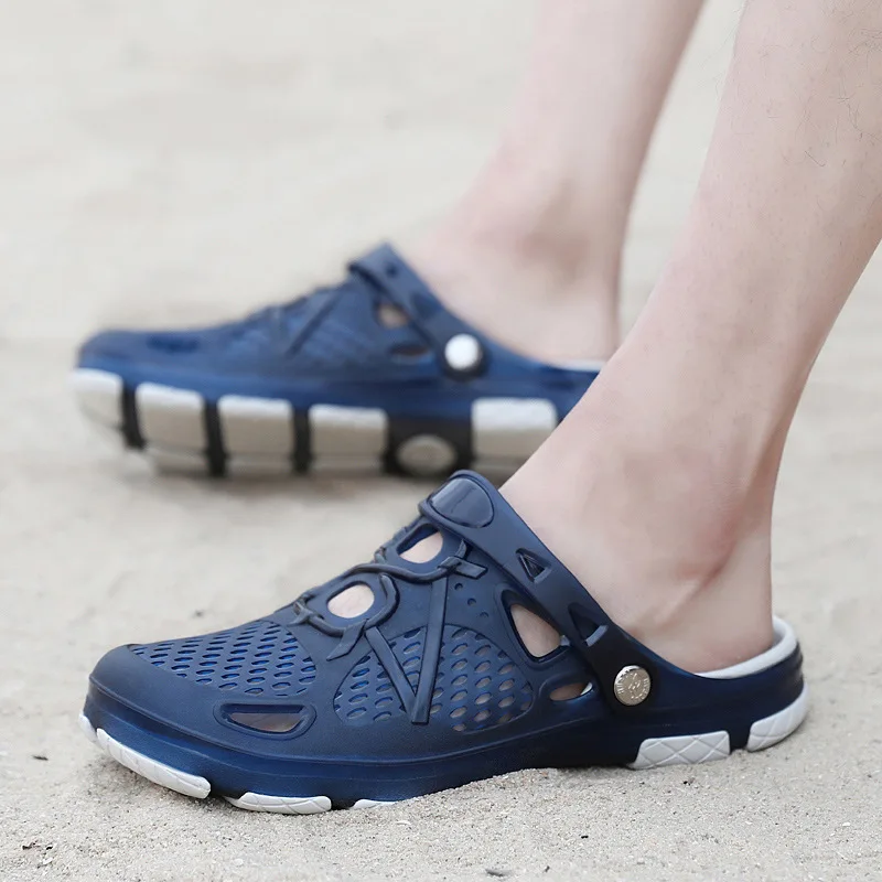 2019 New Summer Jelly Shoes Men Sandals Hollow Slippers Men Flip Flops Light Slip On Sandalias Men Shoes Outdoor Beach Sandals
2019 New Summer Jelly Shoes Men Sandals Hollow Slippers Men Flip Flops Light Slip On Sandalias Men Shoes Outdoor Beach Sandals