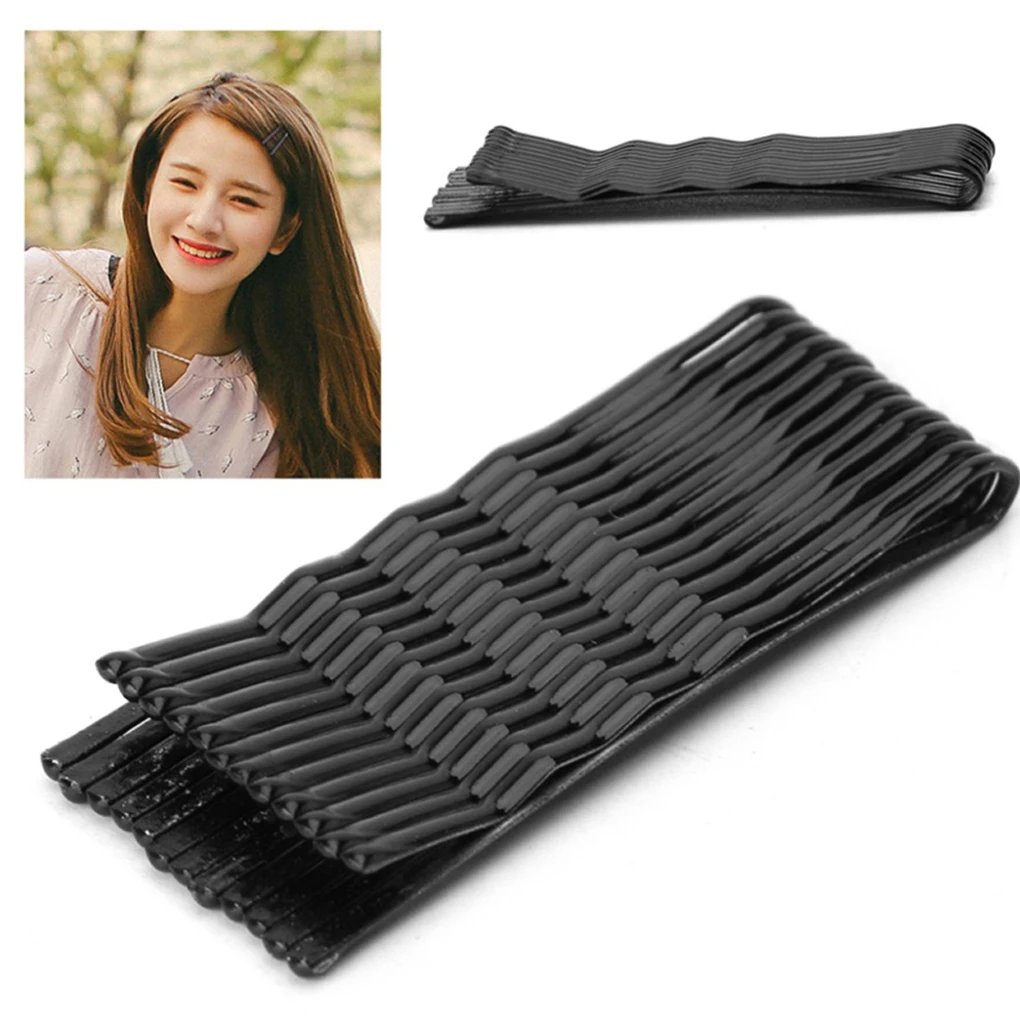 60pcs Women Waved/Flat Type Hair Clips Black Invisible Bobby Pins Grips Salon Barrette Volume Hair Hairpin High quality
60pcs Women Waved/Flat Type Hair Clips Black Invisible Bobby Pins Grips Salon Barrette Volume Hair Hairpin High quality