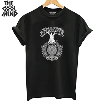 COOLMIND 100% cotton short sleeve tree print women T shirt casual cool summer women tshirt female cool t-shirt tee shirts
COOLMIND 100% cotton short sleeve tree print women T shirt casual cool summer women tshirt female cool t-shirt tee shirts