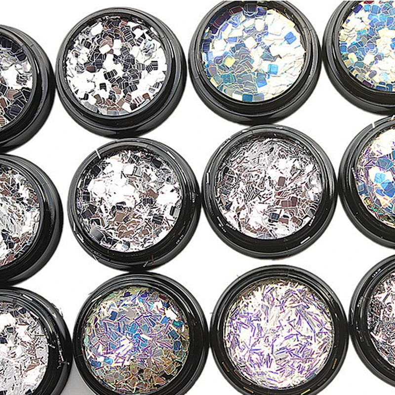 1pcs Flake Sequins For Nails Laser Strips Sequins Square Rectangle Flake For Nails Art Ultra-thin Holographic Paillette Flakes42
1pcs Flake Sequins For Nails Laser Strips Sequins Square Rectangle Flake For Nails Art Ultra-thin Holographic Paillette Flakes42