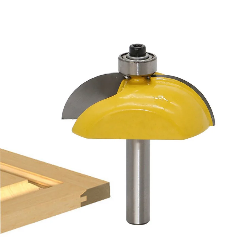 8mm Shank Fillet Door Knife Lock Miter Router Bit Woodworking Tenon CNC Milling Cutter Tool Drilling For Wood | Инструменты