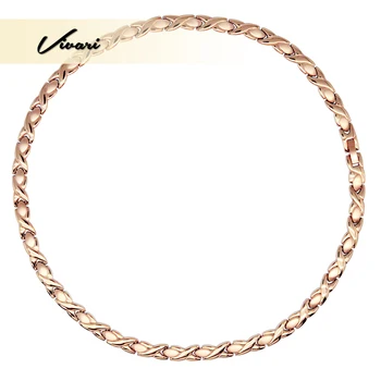 Vivari Trinket Bio Ladies Choker Necklace For Women 316L Stainless Steel Magnetic Rose Gold Color Charm Necklaces Jewelry
Vivari Trinket Bio Ladies Choker Necklace For Women 316L Stainless Steel Magnetic Rose Gold Color Charm Necklaces Jewelry