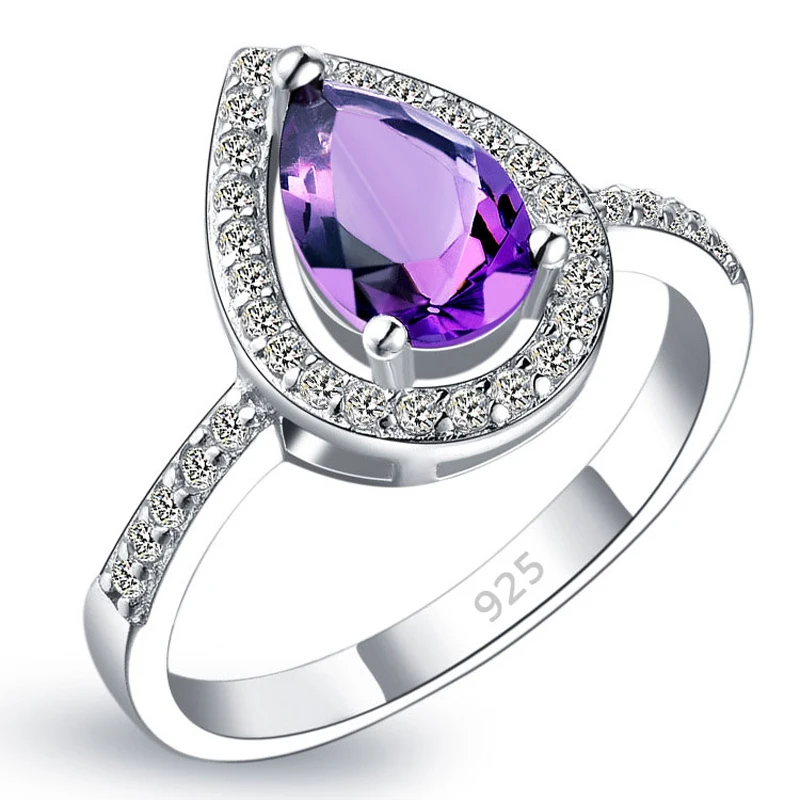 PATICO Women Wedding Jewelry Gift 925 Sterling Silver with AAA Cubic Zircon Water Drop Rings Shiny Bague Bijoux
PATICO Women Wedding Jewelry Gift 925 Sterling Silver with AAA Cubic Zircon Water Drop Rings Shiny Bague Bijoux