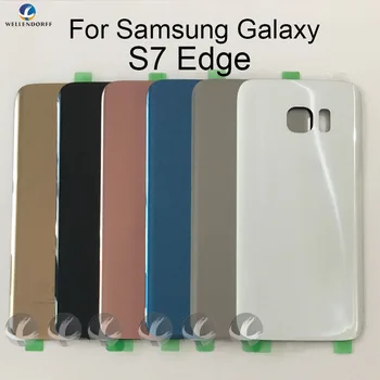 Back Glass Housing + Adhesive For Samsung Galaxy S7 S7 Edge G930 G935F G9350 Rear Panel Plate Battery Cover Lid With Logo
Back Glass Housing + Adhesive For Samsung Galaxy S7 S7 Edge G930 G935F G9350 Rear Panel Plate Battery Cover Lid With Logo