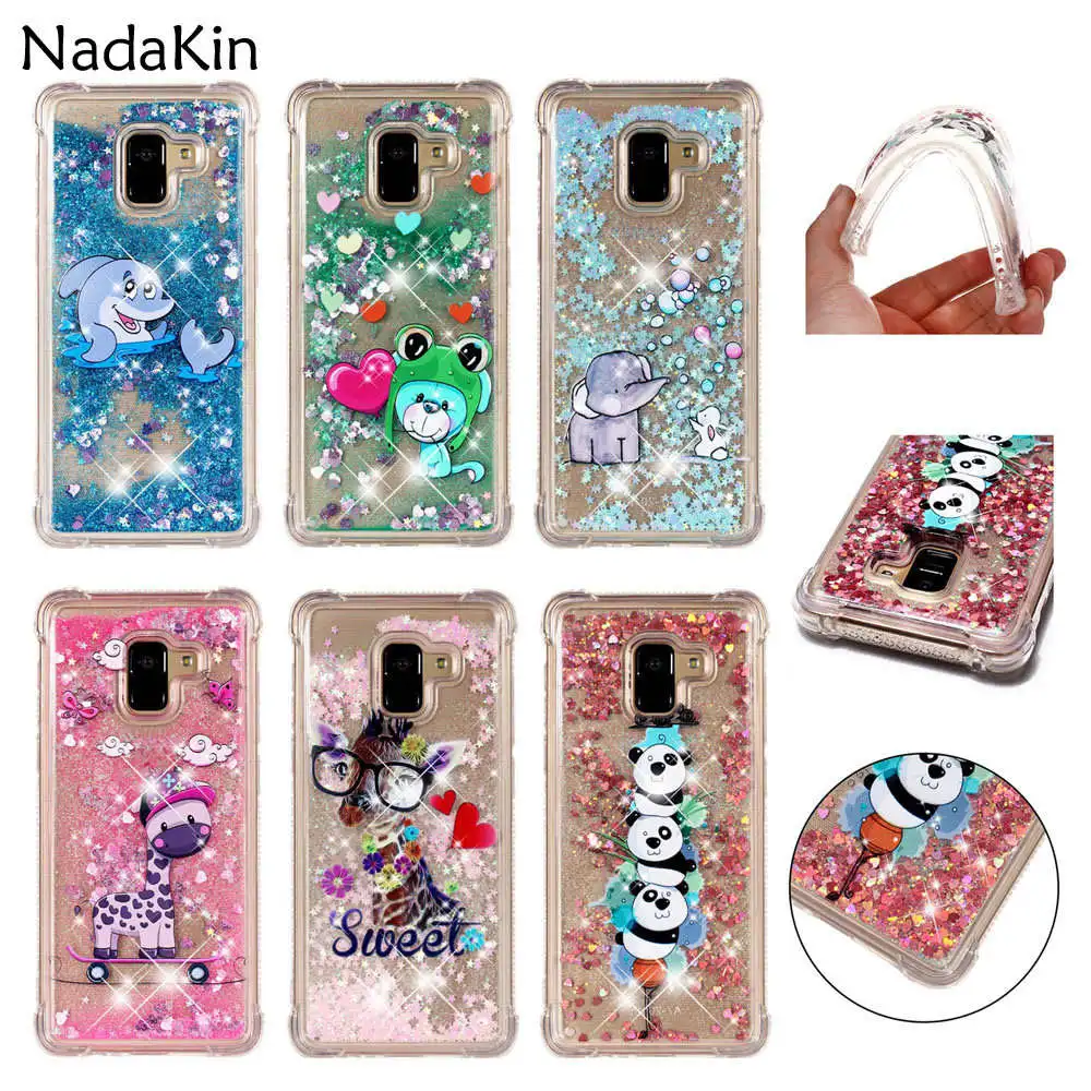 for Samsung Galaxy S8 S9 A6 A8 Plus 2018 A3 A5 A7 2016 2017 S6 S7 Edge Shockproof Glitter Liquid Sand Painted TPU Back Case
for Samsung Galaxy S8 S9 A6 A8 Plus 2018 A3 A5 A7 2016 2017 S6 S7 Edge Shockproof Glitter Liquid Sand Painted TPU Back Case