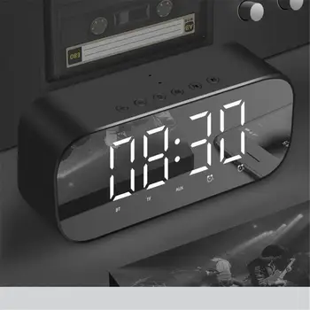 Wireless Bluetooth Speaker FV-S5 Clock, Bluetooth4.2 Speaker With Display Temperature Display Alarm Clock Support TF Card AUX
Wireless Bluetooth Speaker FV-S5 Clock, Bluetooth4.2 Speaker With Display Temperature Display Alarm Clock Support TF Card AUX