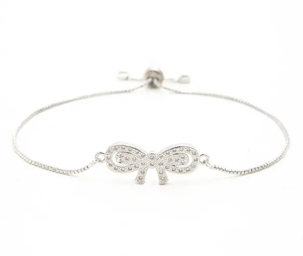 gold silver Chain micro pave cz Zircon Cubic Zirconia bracelet rope adjusted Macrame kk54 Bow Bangle Jewelry Women
gold silver Chain micro pave cz Zircon Cubic Zirconia bracelet rope adjusted Macrame kk54 Bow Bangle Jewelry Women