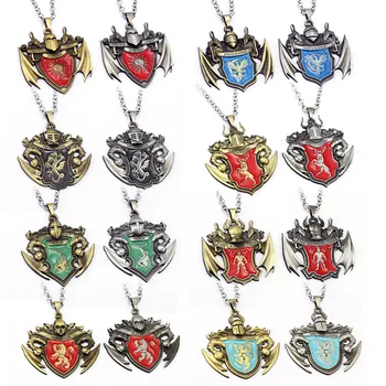 17 style Men Jewelry Game of Thrones Necklace Targaryen House Stark Winter is Coming Bronze Metal Action Figure Cosplay Toys
17 style Men Jewelry Game of Thrones Necklace Targaryen House Stark Winter is Coming Bronze Metal Action Figure Cosplay Toys