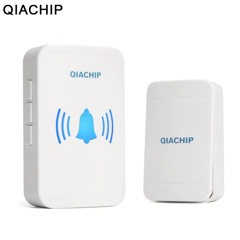 QIACHIP Self-powered Wireless Doorbells EU US Plug No battery Waterproof 38 Musical Tones 150m Range Remote Control Smart Home
QIACHIP Self-powered Wireless Doorbells EU US Plug No battery Waterproof 38 Musical Tones 150m Range Remote Control Smart Home