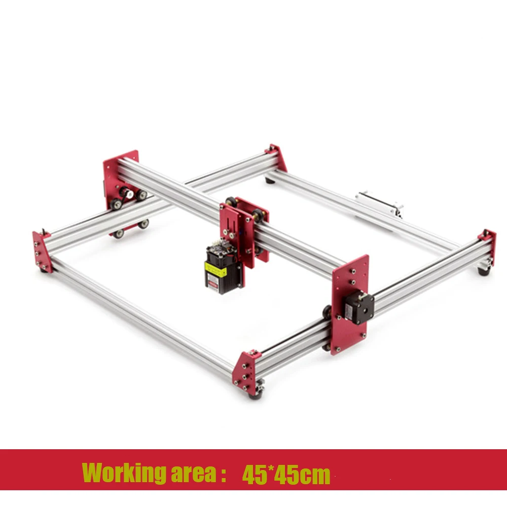 45*45CM With High Quality New DIY CNC Laser Engraving Machine Blue Lasers Heads 15W 500mw 2500mw 5500mw
45*45CM With High Quality New DIY CNC Laser Engraving Machine Blue Lasers Heads 15W 500mw 2500mw 5500mw