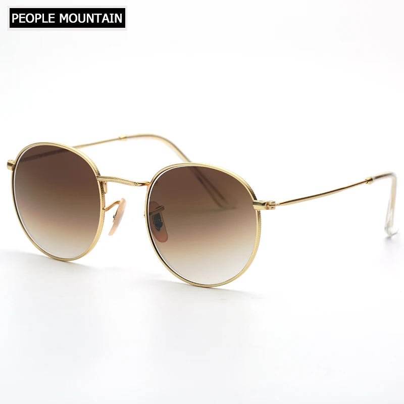 2018New Brand Designer Classic Gradient Glass Lens Round Sunglasses Men Small Vintage Retro Glasses Women Driving Metal Eyewear
2018New Brand Designer Classic Gradient Glass Lens Round Sunglasses Men Small Vintage Retro Glasses Women Driving Metal Eyewear