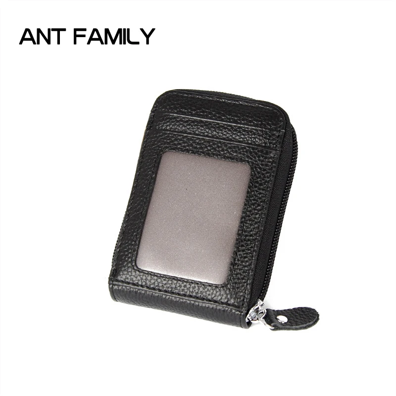 Fashion Genuine Leather Zipper Organ Card Holder Luxury Brand Lady Mini RFID Card Package Top Leather Credit ID Card Case Bag
Fashion Genuine Leather Zipper Organ Card Holder Luxury Brand Lady Mini RFID Card Package Top Leather Credit ID Card Case Bag