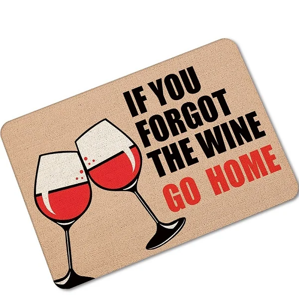 NEW Bath Mat Humorous Funny Welcome Doormat Non-slip Kitchen Rugs Floor Mats Tapete Christmas Wedding decoration
NEW Bath Mat Humorous Funny Welcome Doormat Non-slip Kitchen Rugs Floor Mats Tapete Christmas Wedding decoration