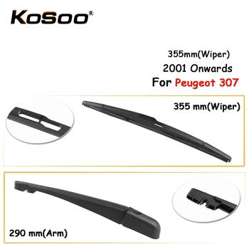KOSOO Auto Rear Car Wiper Blade For Peugeot 307,355mm 2001 Onwards Rear Window Windshield Wiper Blades Arm,Car Accessories
KOSOO Auto Rear Car Wiper Blade For Peugeot 307,355mm 2001 Onwards Rear Window Windshield Wiper Blades Arm,Car Accessories