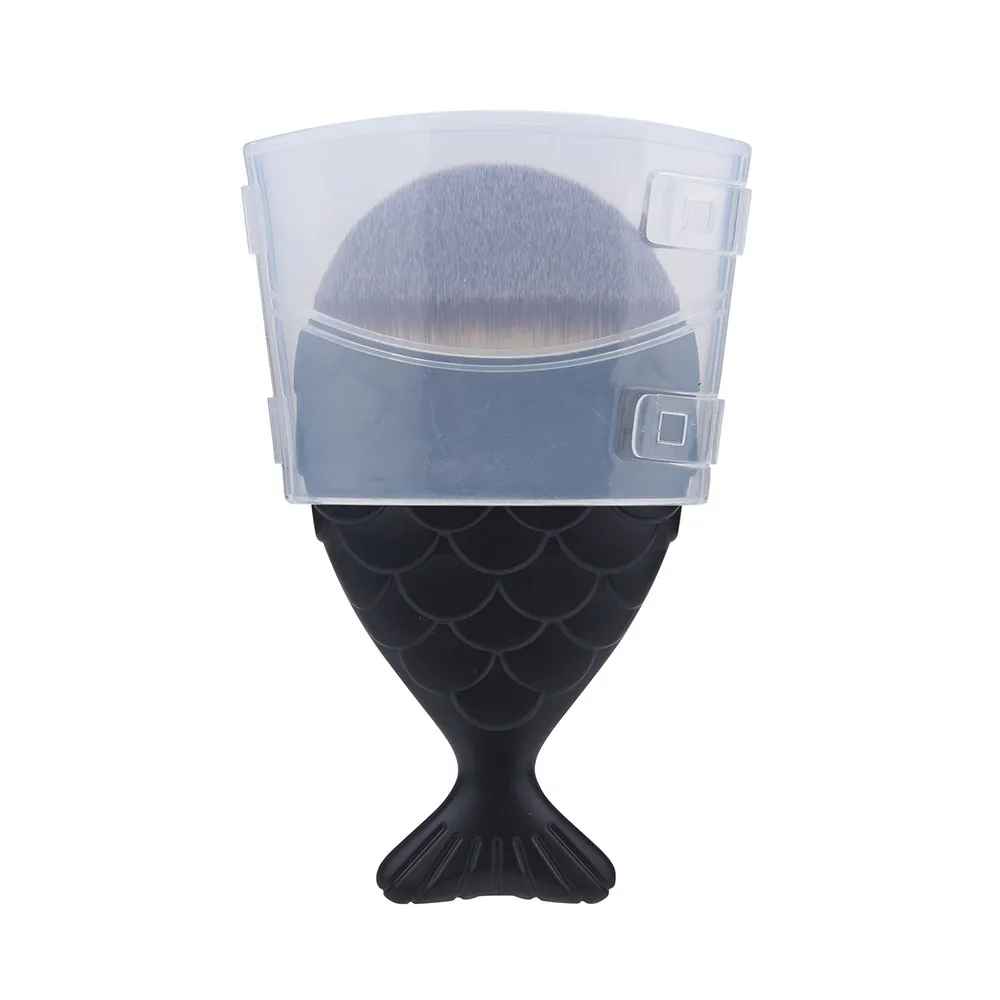 kanbuder 1Pc Black Fish Scale Fishtail Bottom Brush Powder Blush Makeup Cosmetic Brush With Dust cover
kanbuder 1Pc Black Fish Scale Fishtail Bottom Brush Powder Blush Makeup Cosmetic Brush With Dust cover