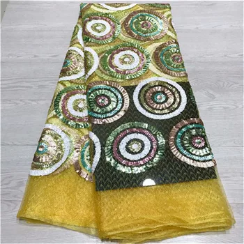 2019 New Gold African Lace Fabric For Wedding Dress High Quality French Lace Fabric With Sequins Fashion Nigerian Lace Fabric
2019 New Gold African Lace Fabric For Wedding Dress High Quality French Lace Fabric With Sequins Fashion Nigerian Lace Fabric