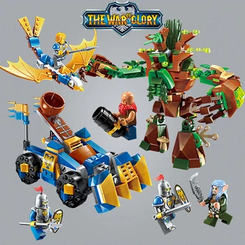 Enlighten Glory War Educational Building Blocks Toys For Children Gift Castle Knight Hero Weapon Elf Tree Of Ages Catapult Bird
Enlighten Glory War Educational Building Blocks Toys For Children Gift Castle Knight Hero Weapon Elf Tree Of Ages Catapult Bird