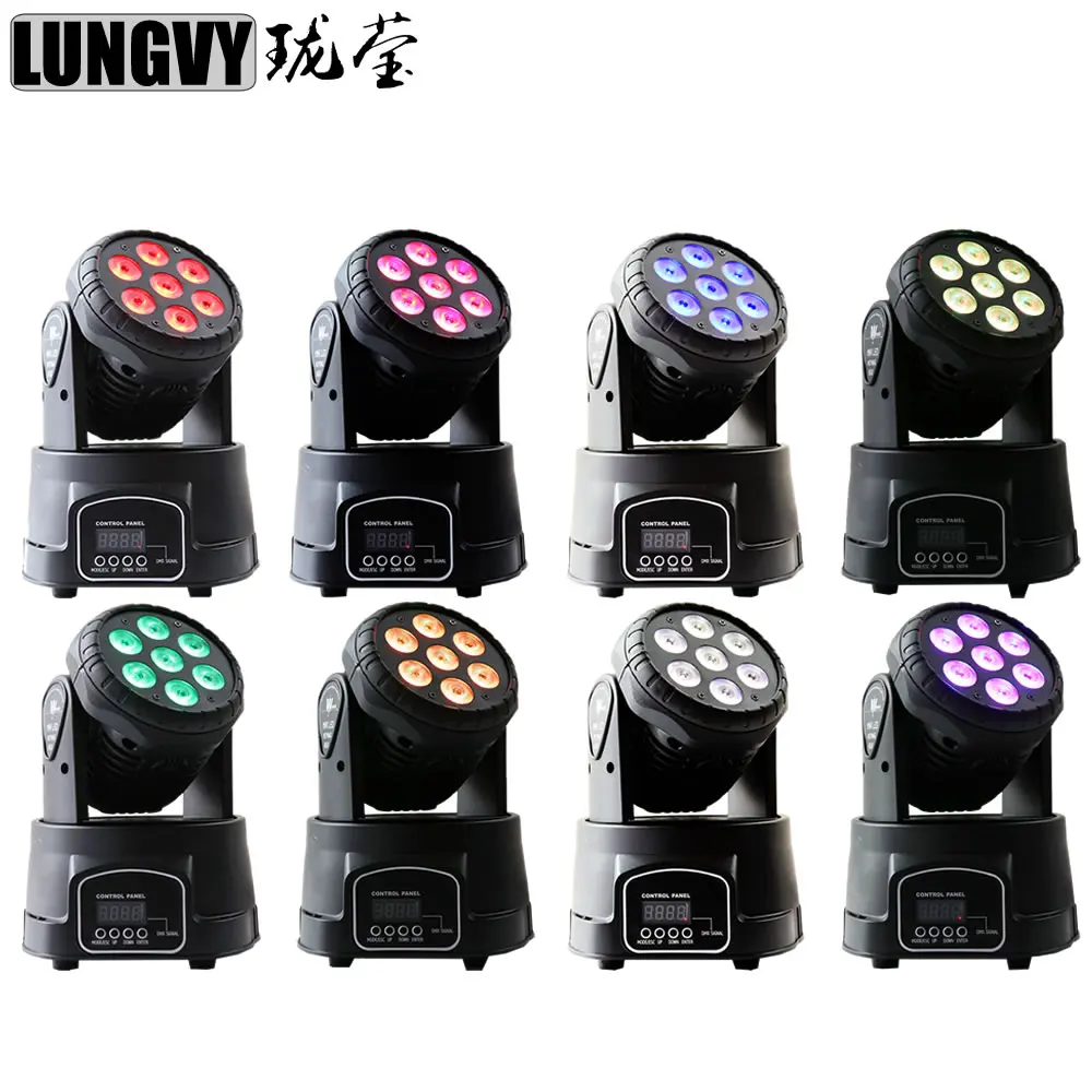 Free Shipping 8pcs/Lot 7x12w RGBW 4IN1 Led Mini Wash Moving Head Light Professional DJ DMX Stage Lights
Free Shipping 8pcs/Lot 7x12w RGBW 4IN1 Led Mini Wash Moving Head Light Professional DJ DMX Stage Lights