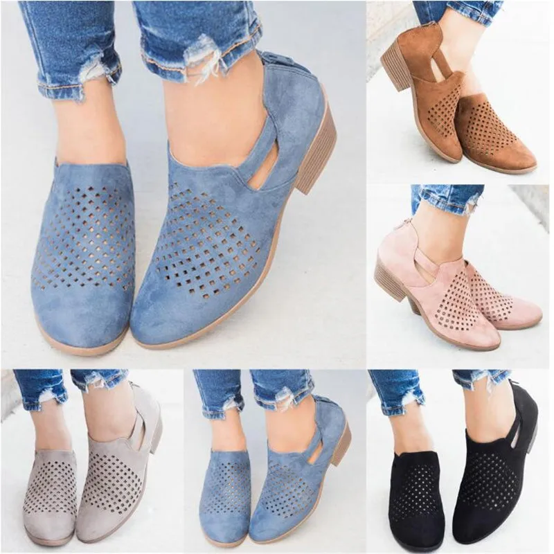 Women Boots 2019 Spring Hollow Out Leather Ankle Boots For Women Zipper Casual Women Shoes Botines Mujer
Women Boots 2019 Spring Hollow Out Leather Ankle Boots For Women Zipper Casual Women Shoes Botines Mujer