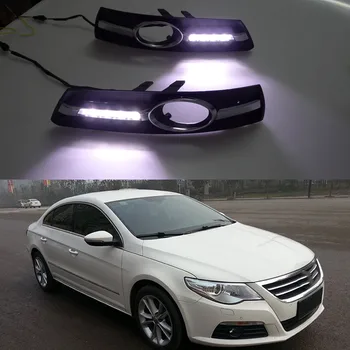 Car Flashing 2Pcs DRL 12V LED CAR DRL Daytime running lights with fog lamp hole cover for VW PASSAT CC 2009 2010 2011 2012 2013
Car Flashing 2Pcs DRL 12V LED CAR DRL Daytime running lights with fog lamp hole cover for VW PASSAT CC 2009 2010 2011 2012 2013